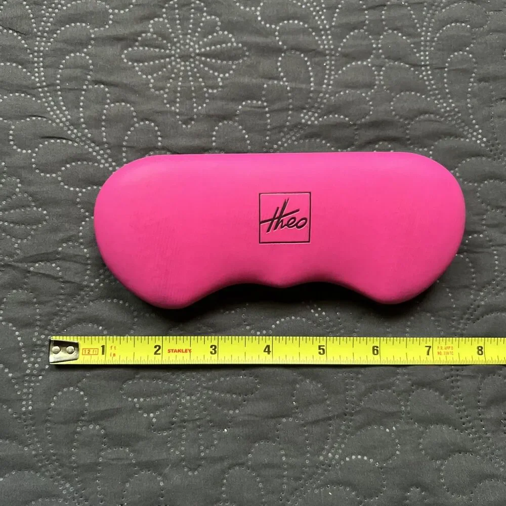THEO Eyewear BELGIUM Eyeglasses Sunglasses CASE ONLY Clam Shell Pink Brown Black